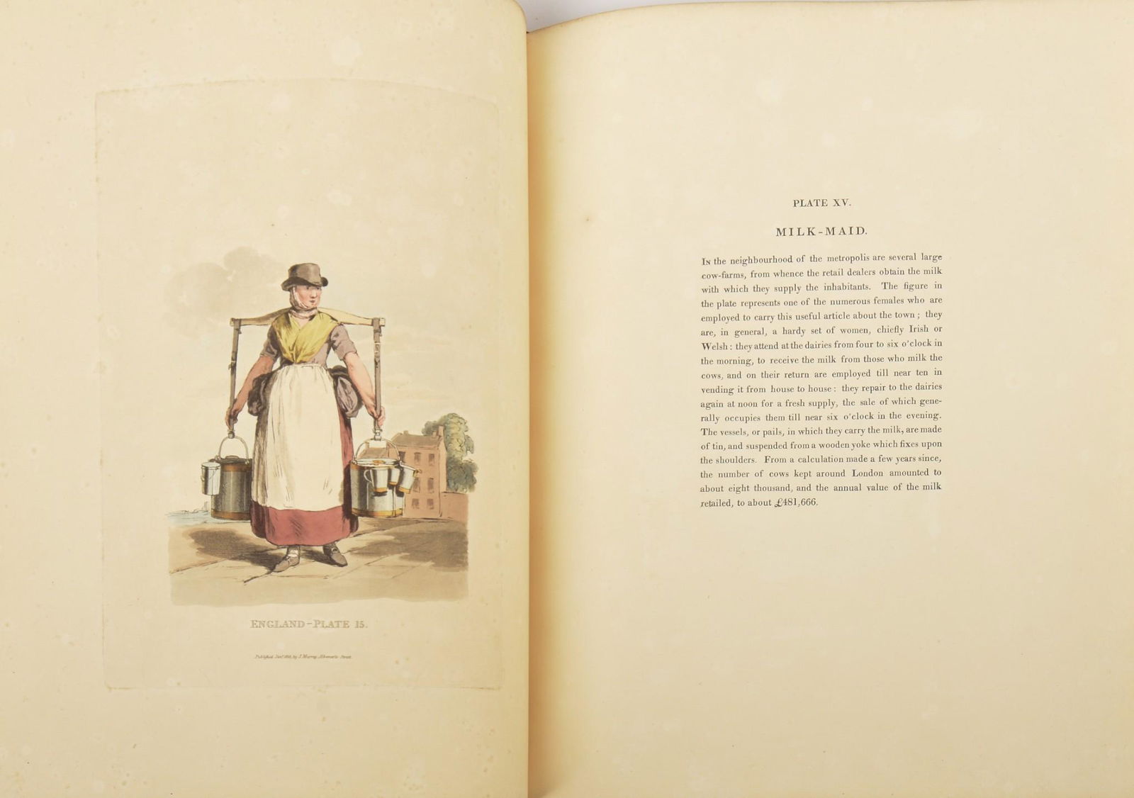 Picturesque Representations of the Dress and Manners of the English. 1814.: [BRITISH COSTUME] Picturesque Representations of the Dress and Manners of the English. Illustrated in Fifty Coloured Engravings, with Descriptions. London: John Murray, 1814 (but plates watermarked 18