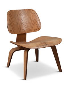 Eames for Herman Miller LCW Chair.: Molded plywood, 1950-57, excellent vintage condition.