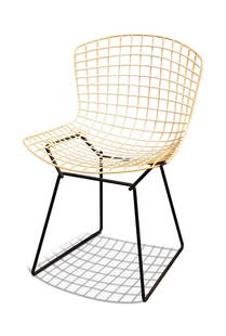 Harry Bertoia For Knoll Side Chair.: Minor enamel loss, some rust.