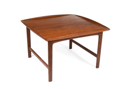 Dux Sweden Coffee Table.: Height 21 inches, top 32 x 32 inches.