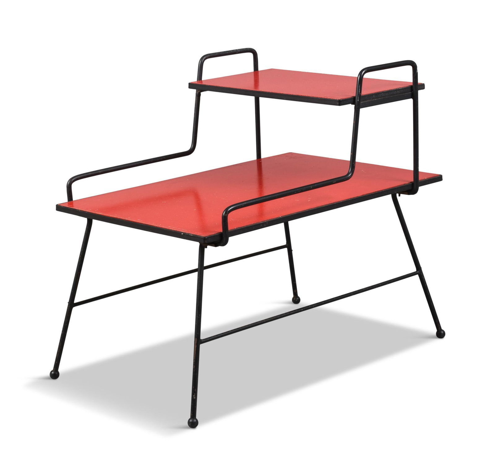 Mid Century Tiered Side Table (1 of 5)