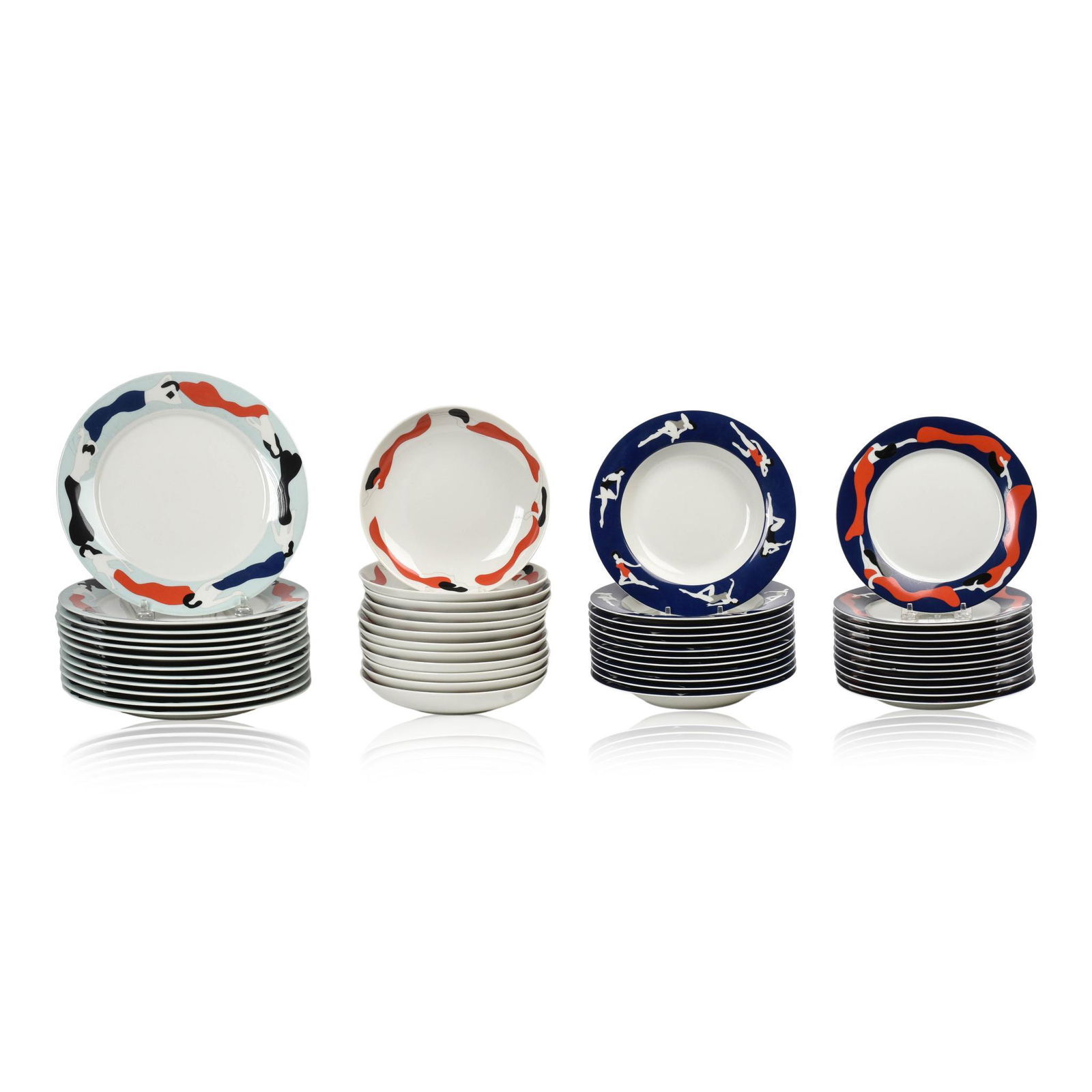 Marco Lodola for Zeitler Dinner Service For 12. (1 of 5)