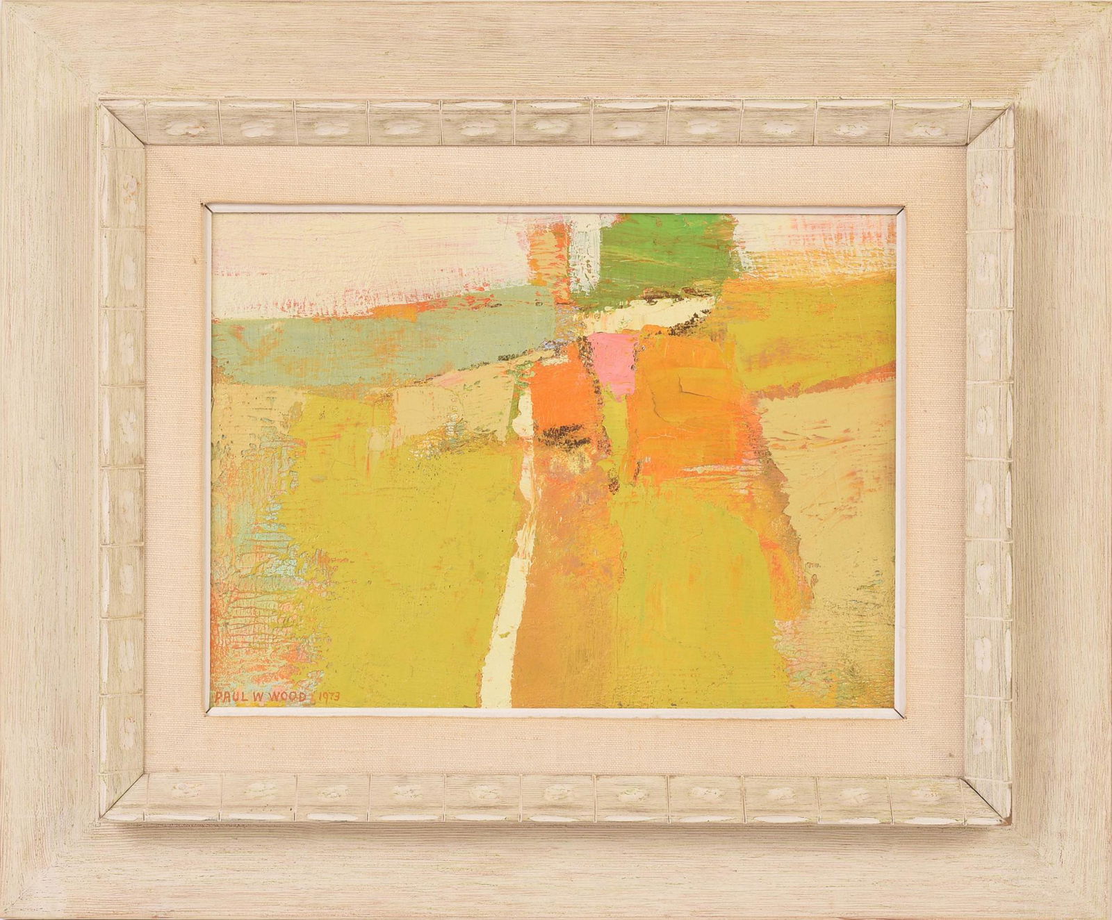 Paul Winthrop Wood Abstract Landscape (1 of 3)