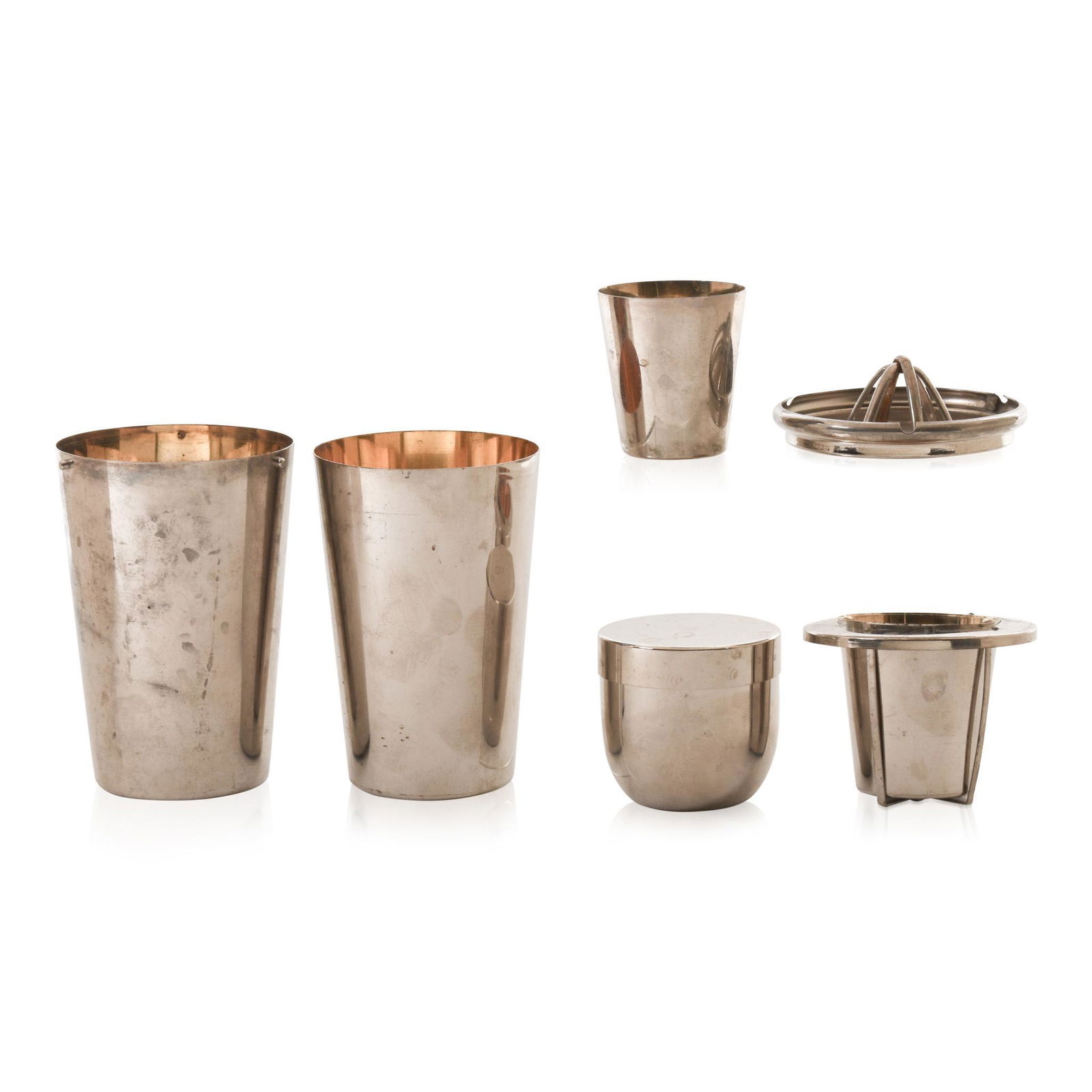 German Art Deco Travel Cocktail Shaker Set (1 of 5)