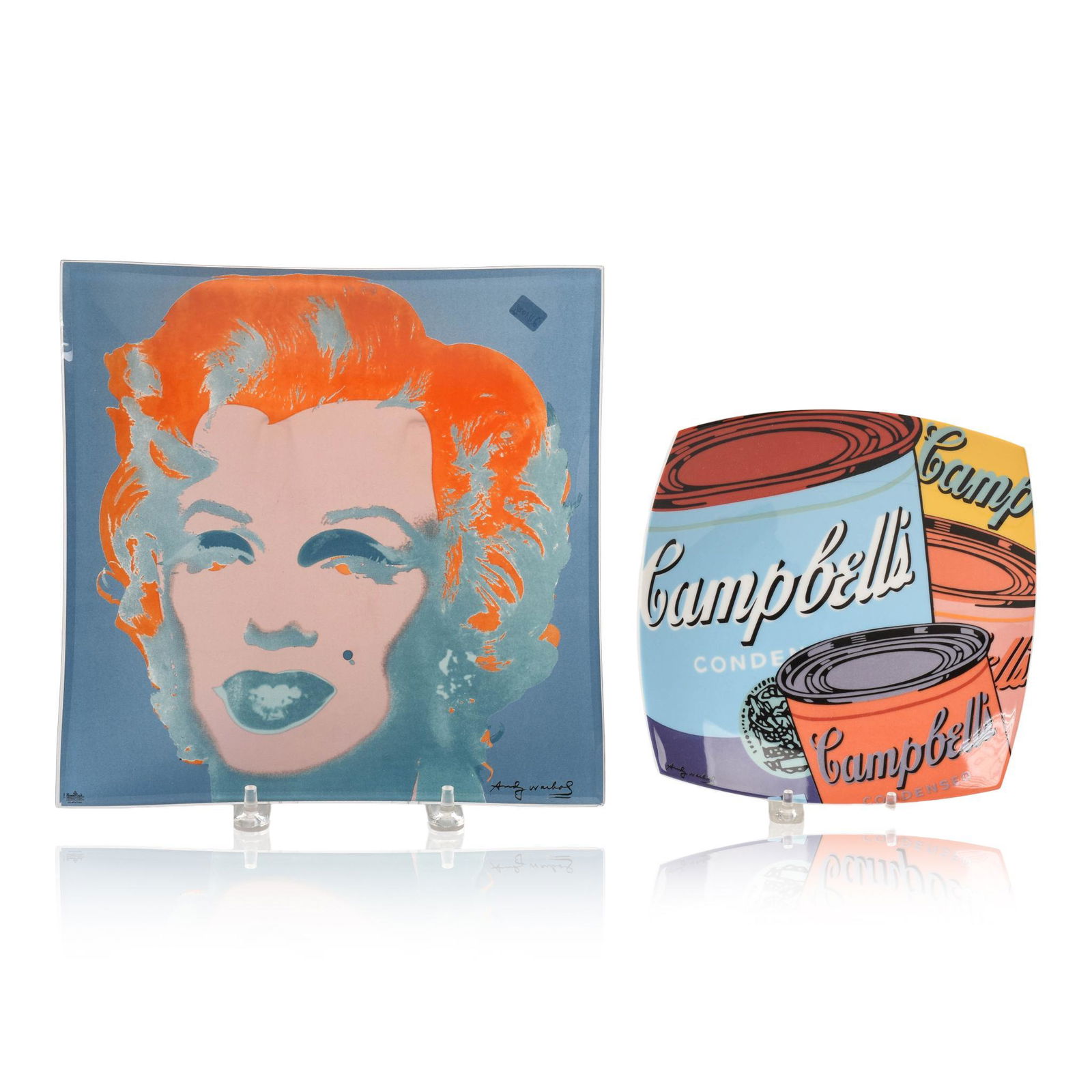 Two Andy Warhol Dishes. (1 of 2)