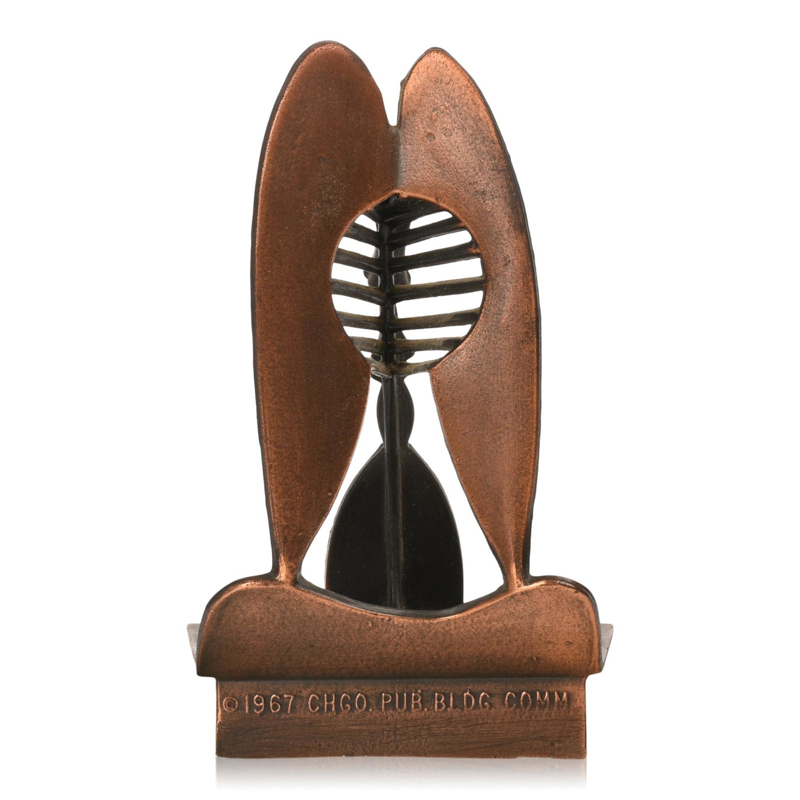 Picasso Model for Chicago Public Building Commission.: Circa 1970, on a marble base, height 5.75 inches.