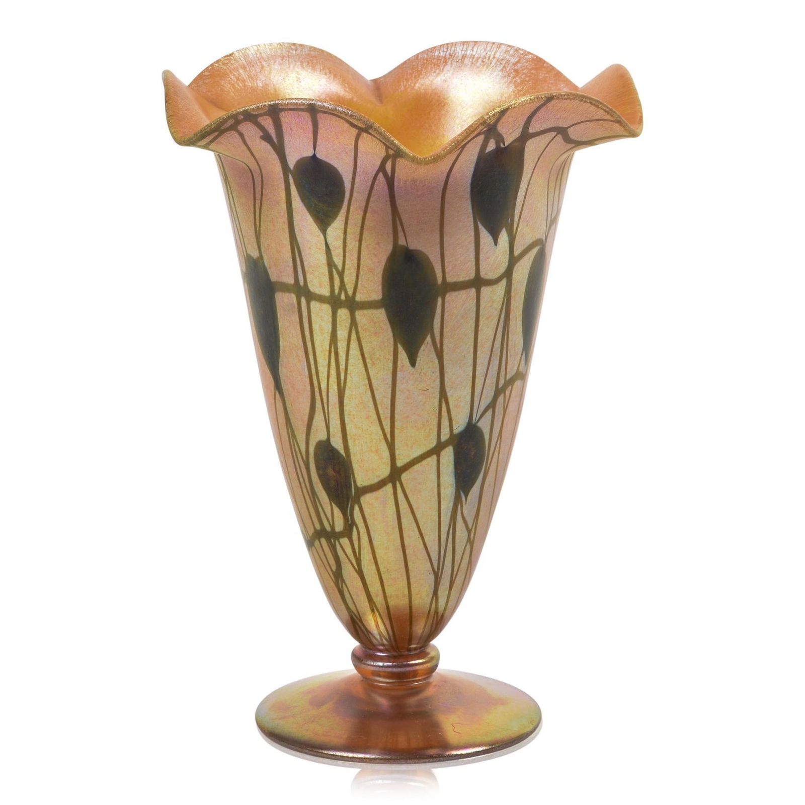Iridescent Art Glass Vase (1 of 4)
