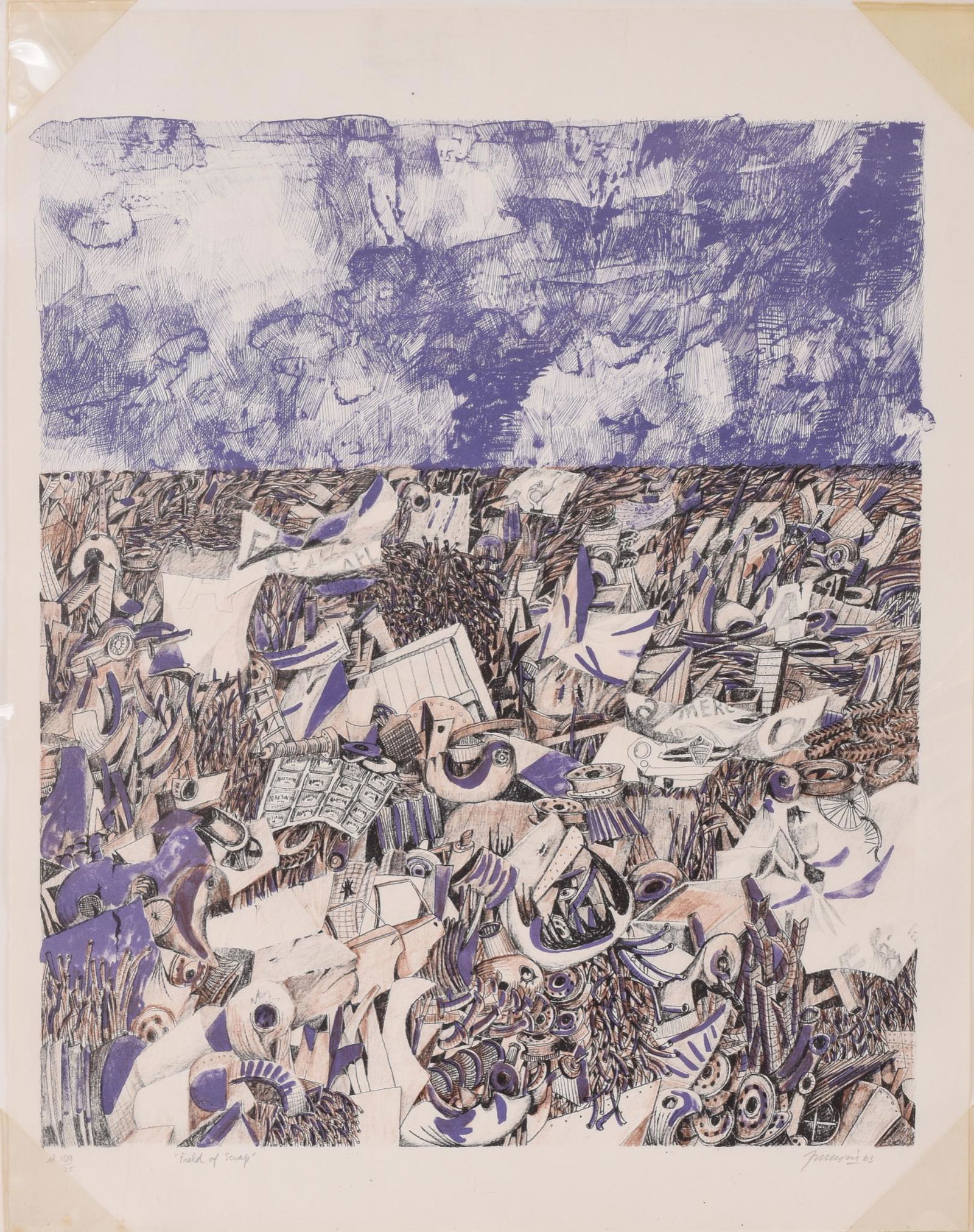 Antonio Frasconi Color Lithograph (1 of 3)