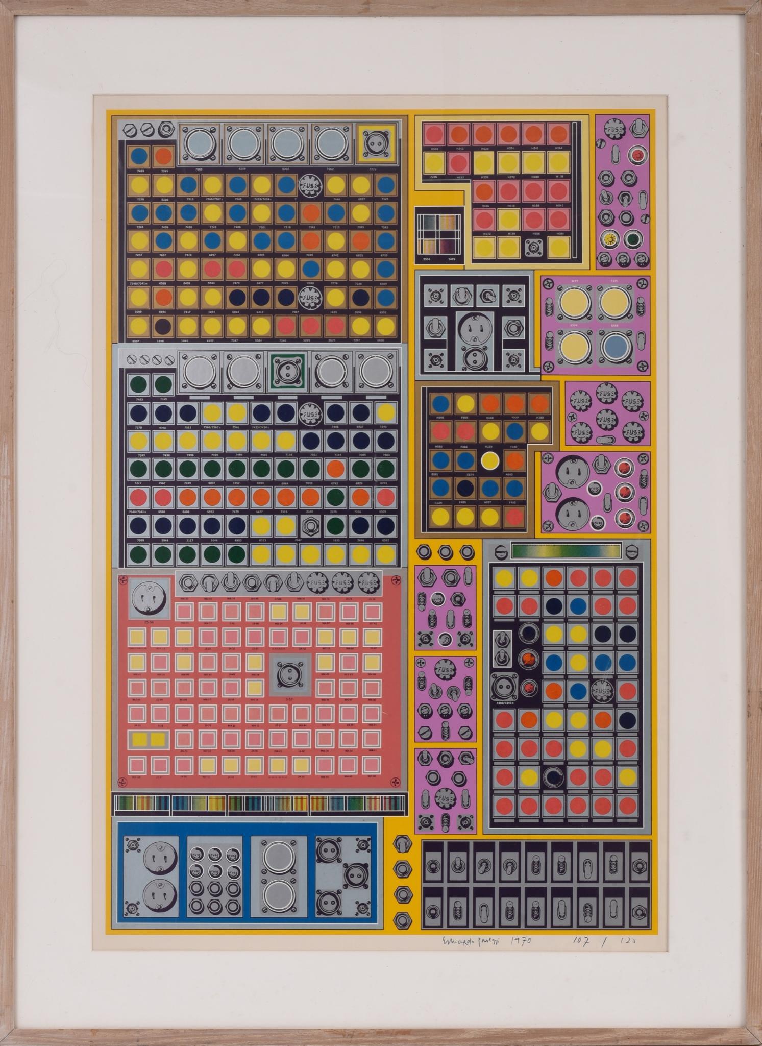 Eduardo Paolozzi Silkscreen Print (1 of 3)