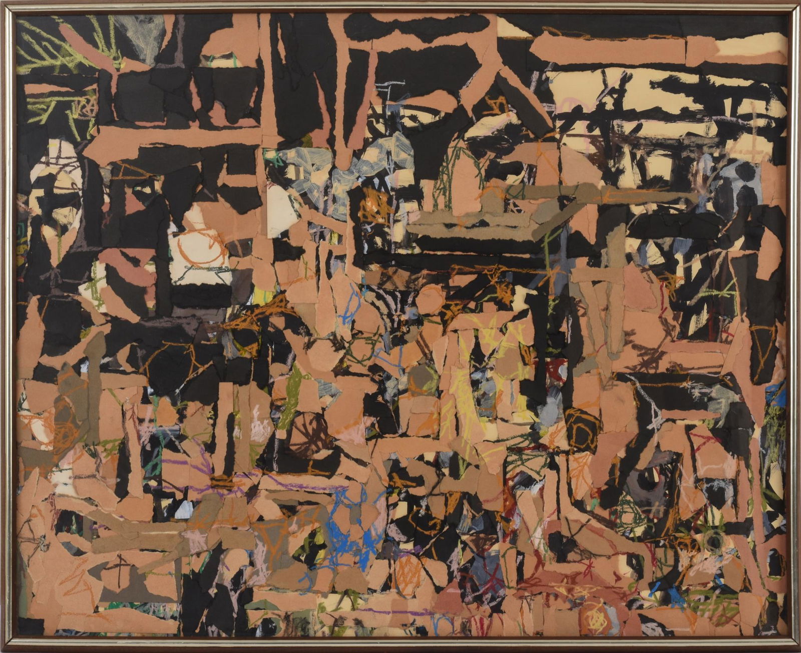 Flora Natapoff Abstract Collage (1 of 2)