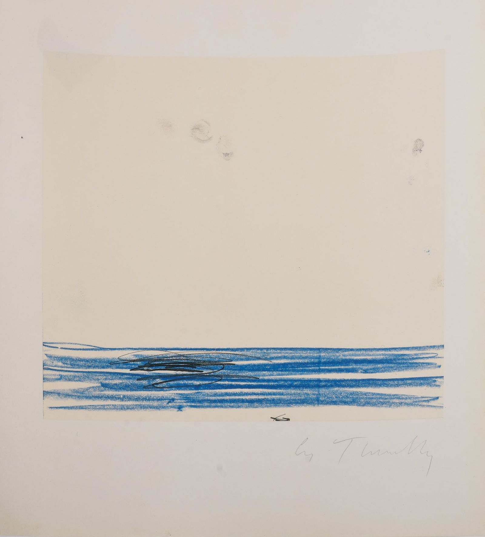 Two Signed Cy Twombly Prints. (1 of 2)