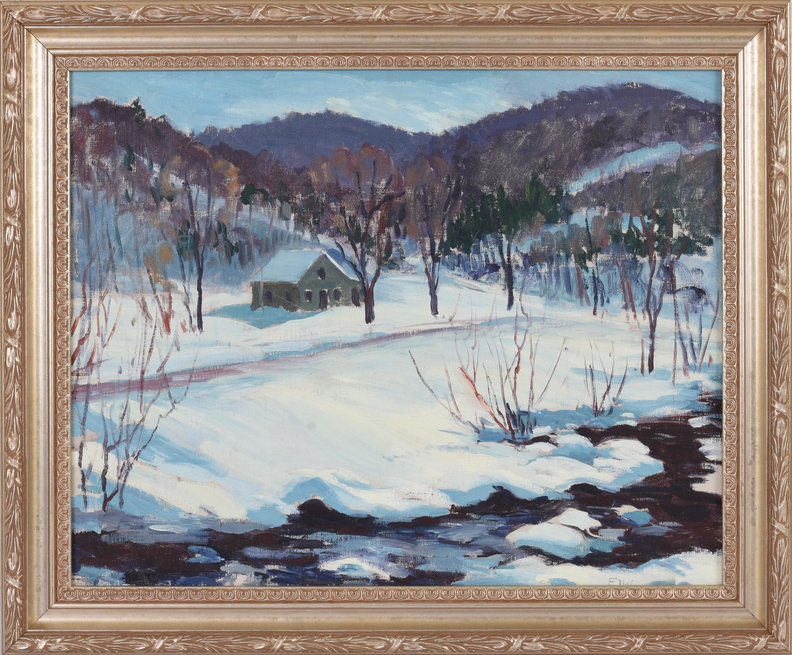 Frederick J. Wilder. Vermont Landscape. (1 of 3)