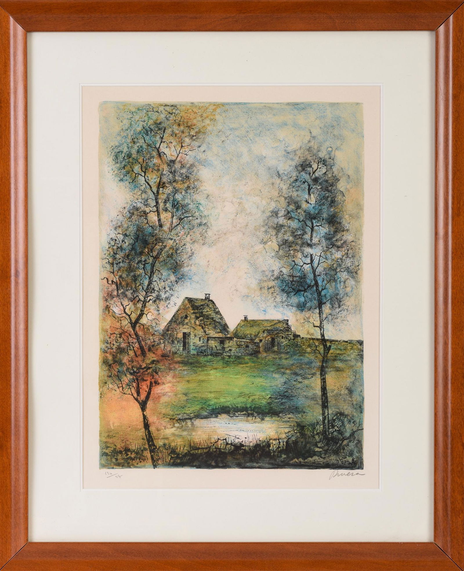 Two Contemporary Artist Signed Aquatints. (1 of 8)