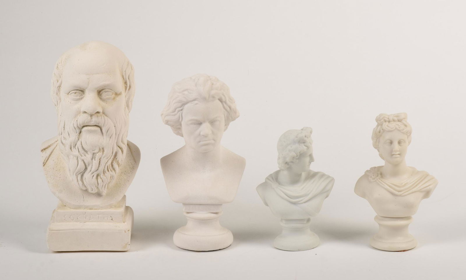 Four Small Busts. (1 of 3)