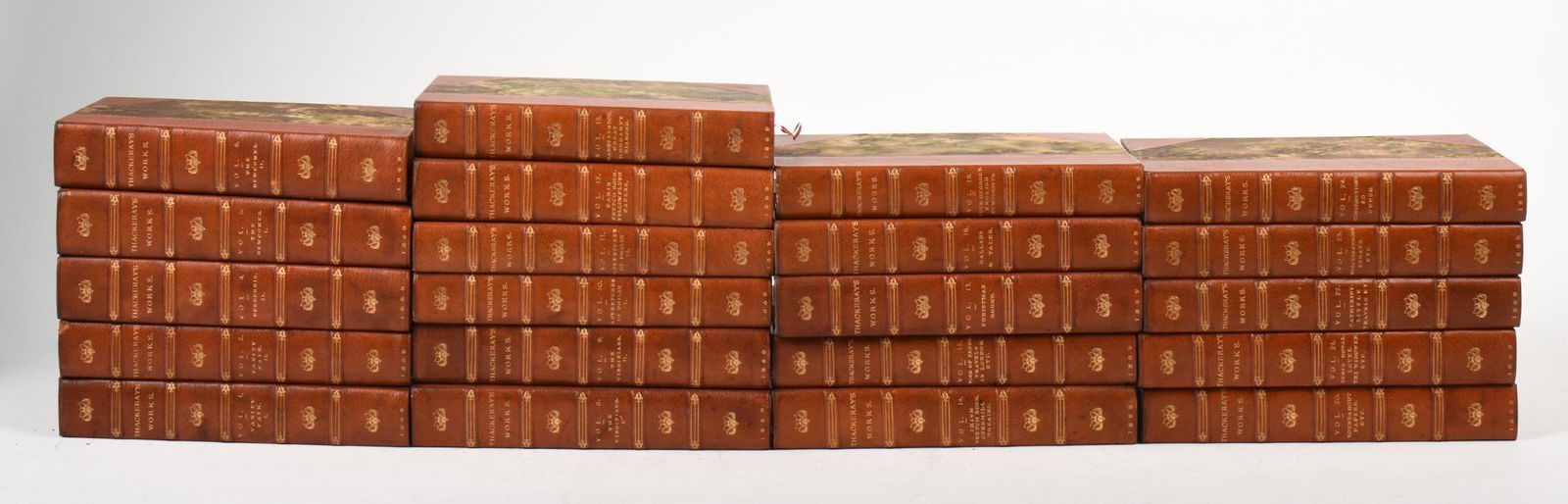 Thackeray's Works, Twenty One Volumes. (1 of 3)