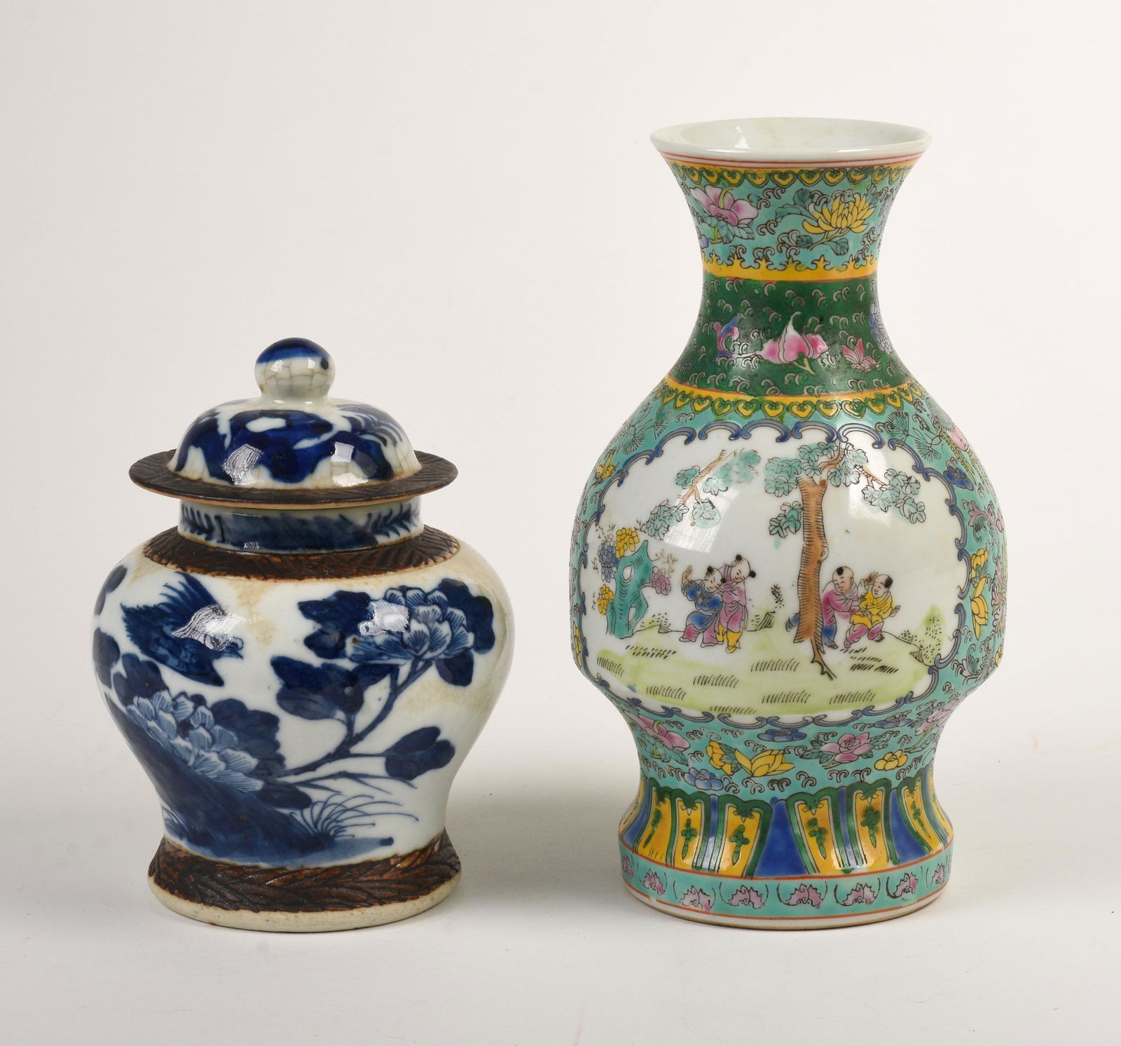 Two Chinese Ceramic Items. (1 of 3)
