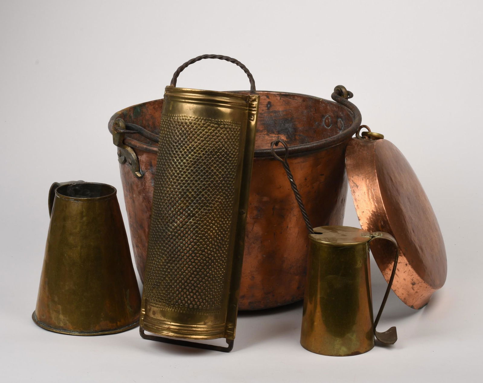 Group Of Copper And Brass Items. (1 of 3)