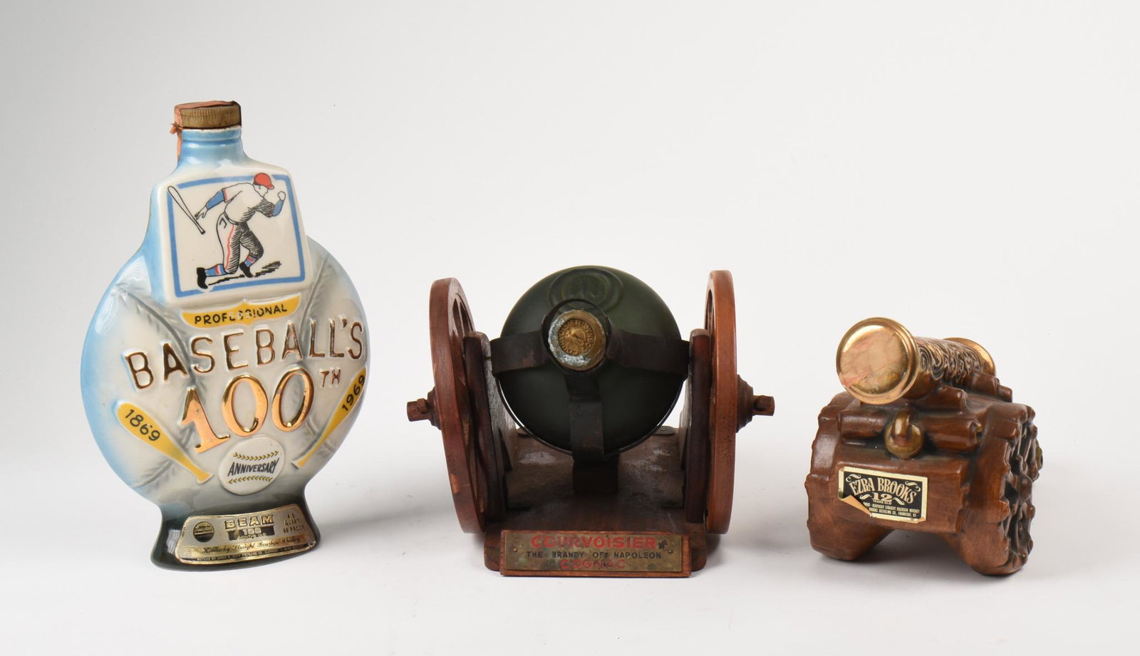 Three Decorative Liquor Bottles. (1 of 3)