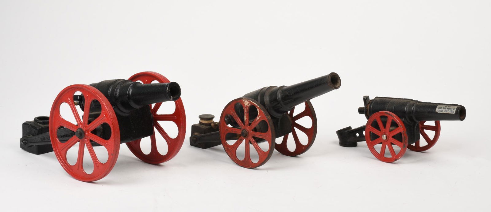 Three Big Bang Toy Cannons. (1 of 2)