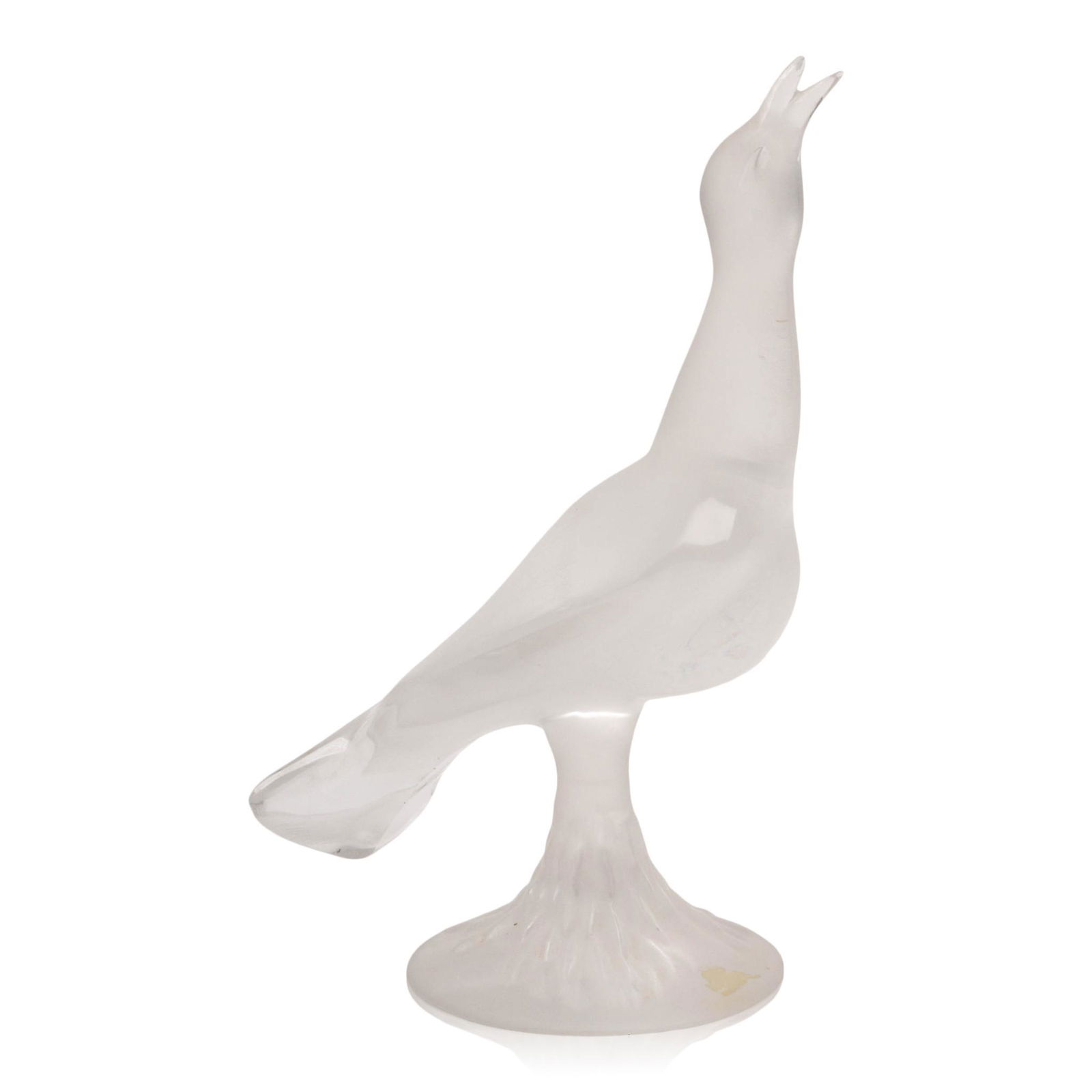 Signed Lalique Dove Sculpture. (1 of 6)
