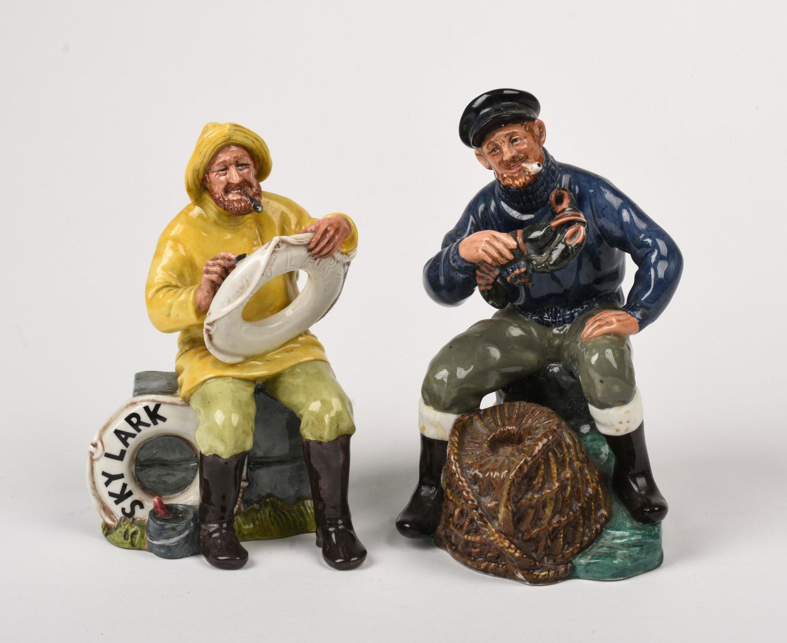 Two Royal Doulton Fisherman Figures. (1 of 5)