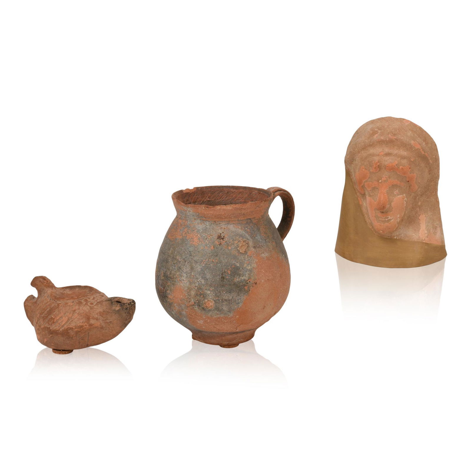 Three Pottery Artifacts. (1 of 3)