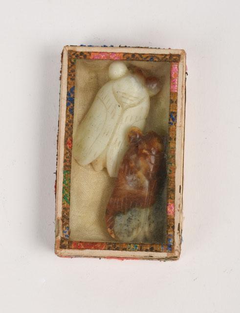 Two Chinese Carved Jade Cicada (1 of 6)