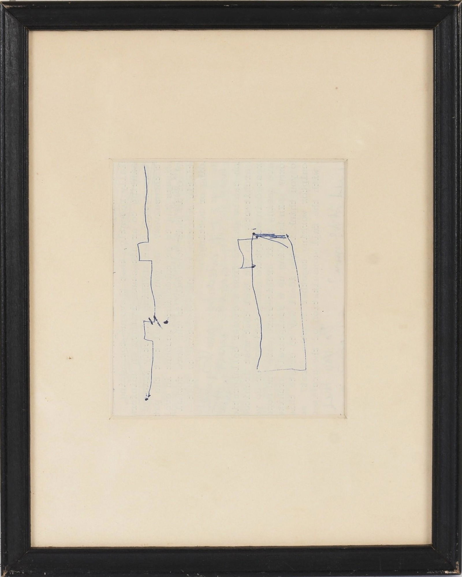 Naum Gabo (1890-1977). Untitled Sketch. (1 of 2)