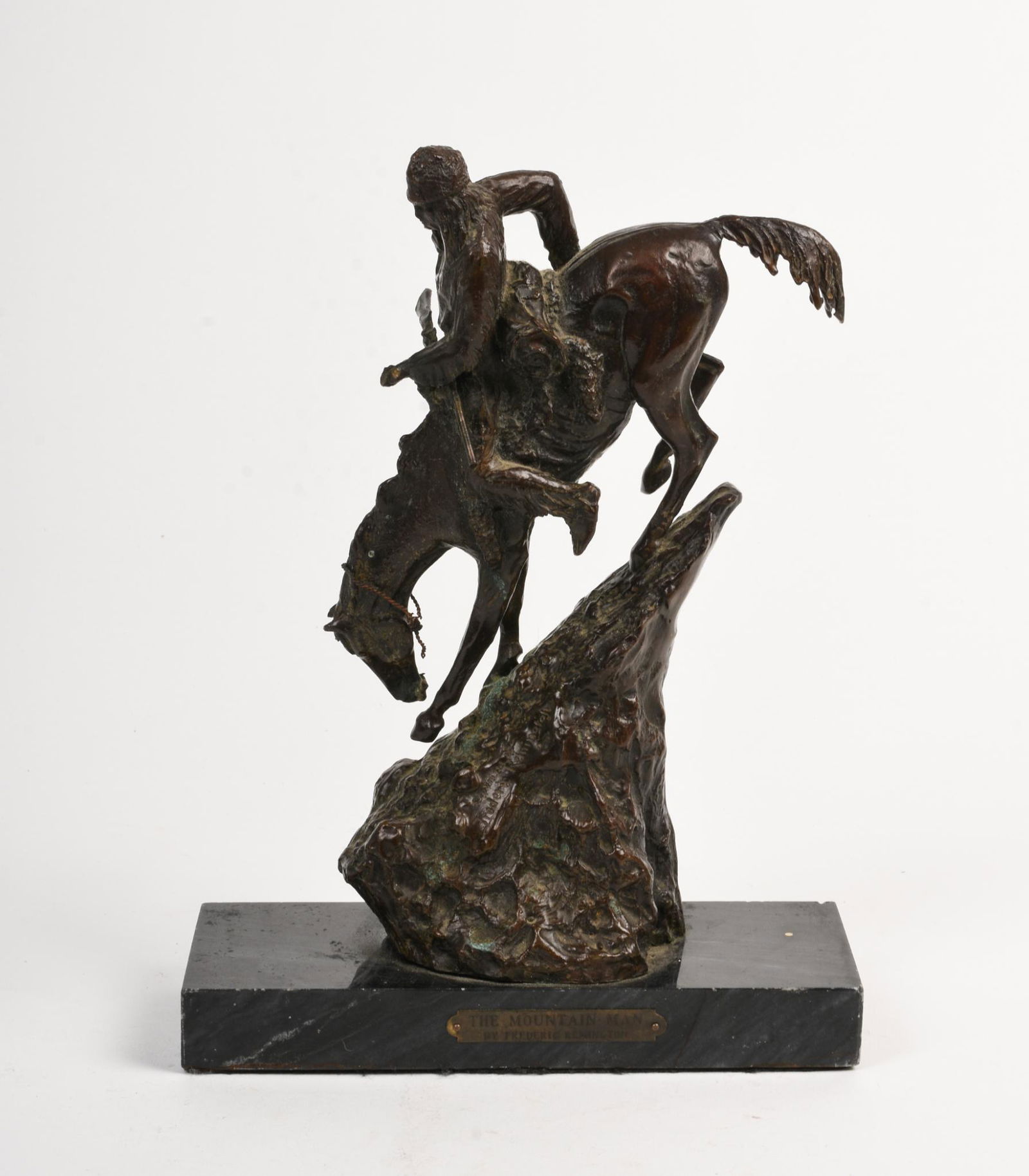 The Mountain Man After Frederic Remington. (1 of 3)