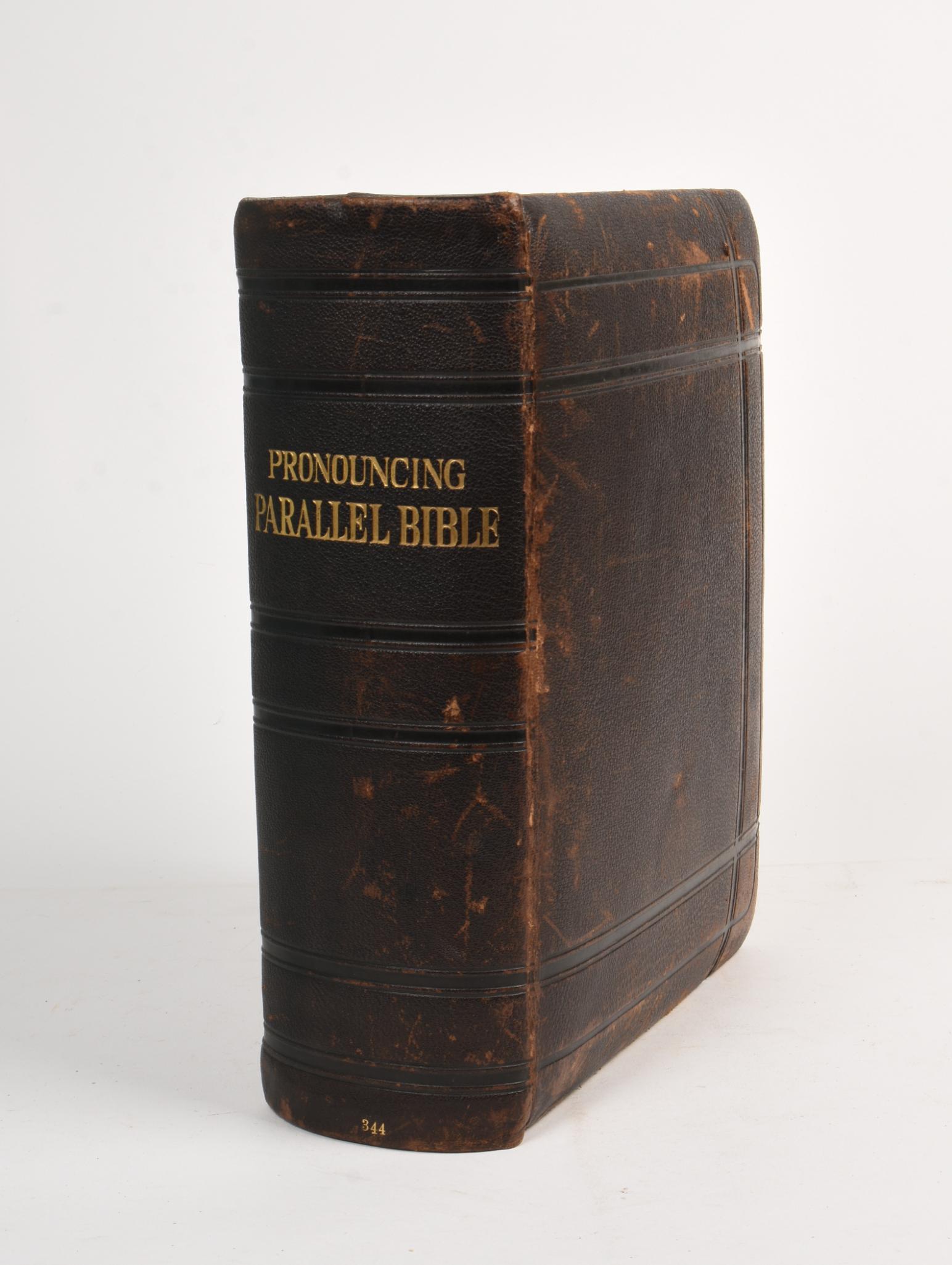 1894 Leather Bound Bible, Holman & Co. (1 of 7)