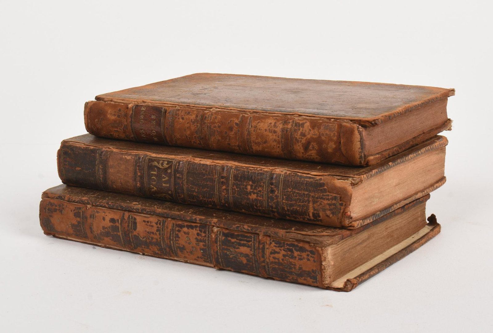 Three 18th Century Books Published in London.: Miscellaneous Works, in Verse and Prose, of the Late Right Honourable Joseph Addison, Esq; with Some Account of the Life and Writings of the Author By Mr. Tickell. - Volume 2, 1726 (cover detached). T