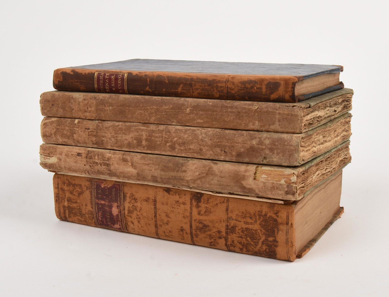 Five Early 19th Century Journals Of Congress. (1 of 8)