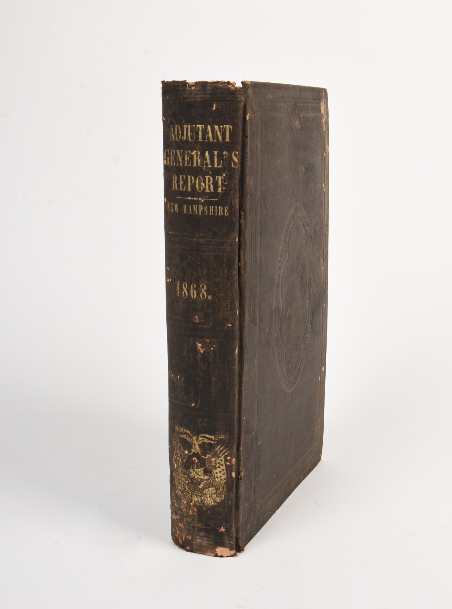 1868 New Hampshire Report of the Adjutant-General: Published by John B. Clarke, State Printer.