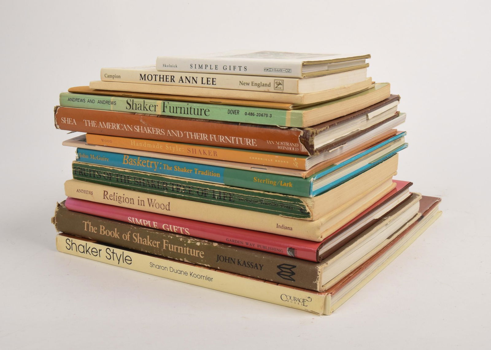 Group of Shaker Reference Books (1 of 1)