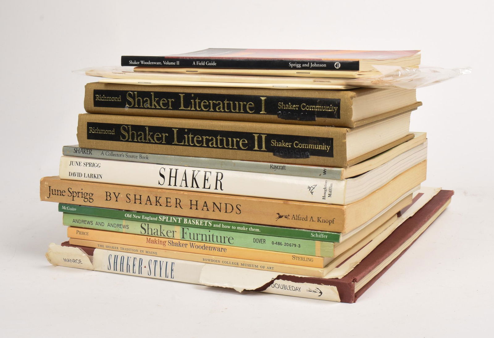 Group of Shaker Reference Books (1 of 4)