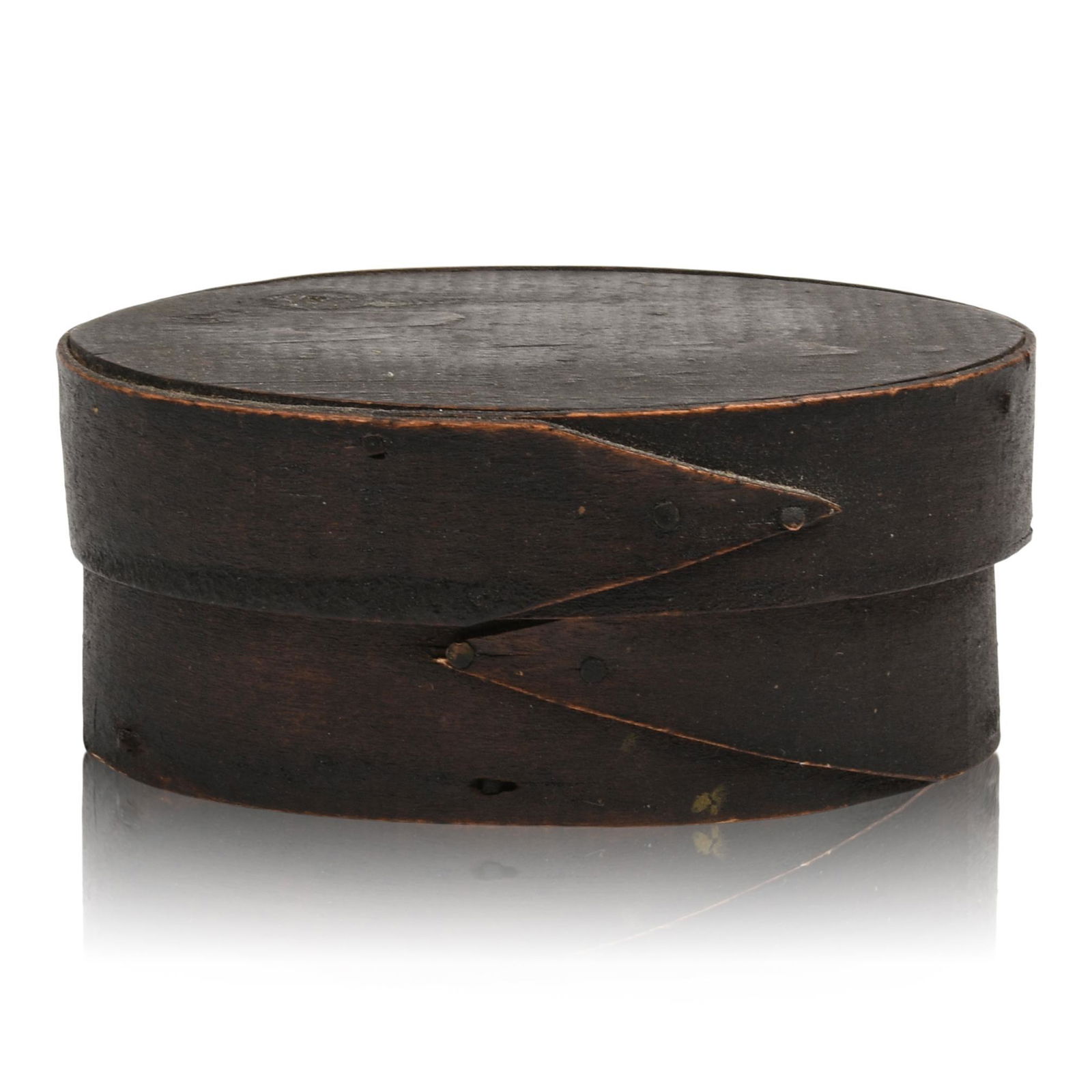 Miniature Pantry Box in Black Paint. (1 of 5)