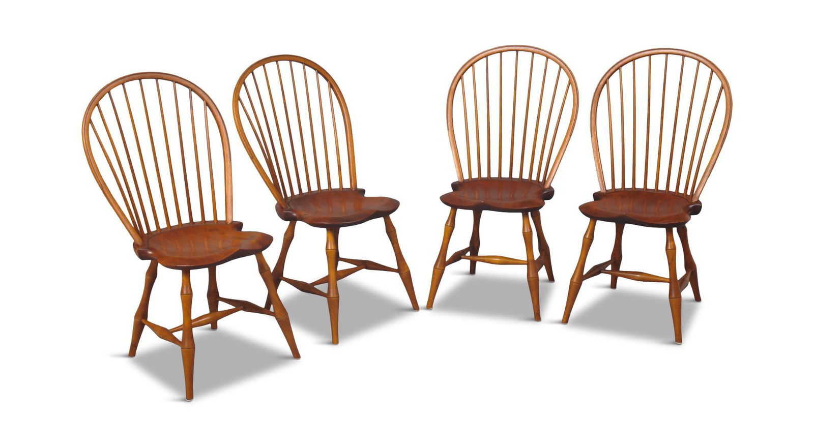 Four D.R. Dimes Bowback Windsor Side Chairs (1 of 3)