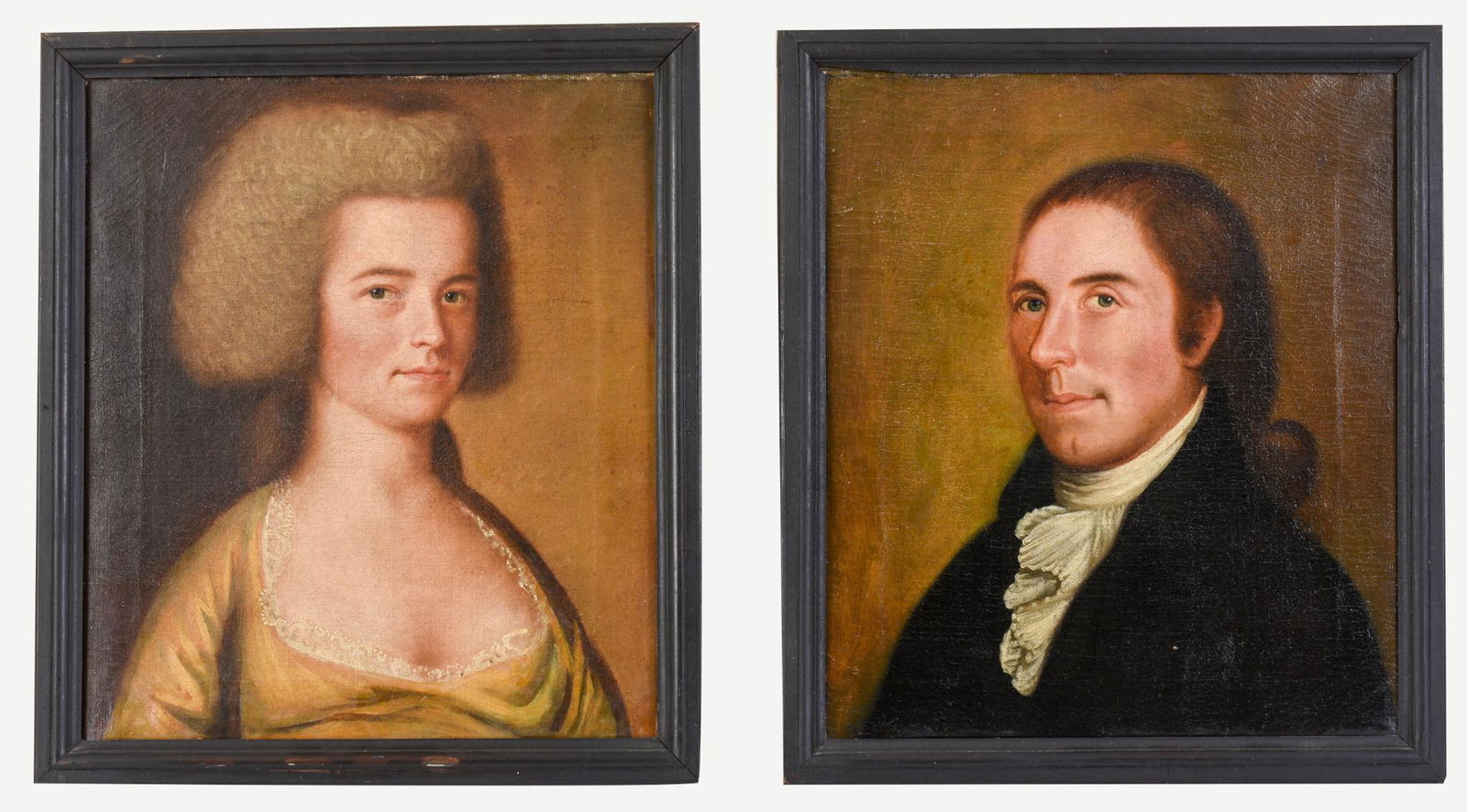 Pair of 19th Century American Portraits. (1 of 4)