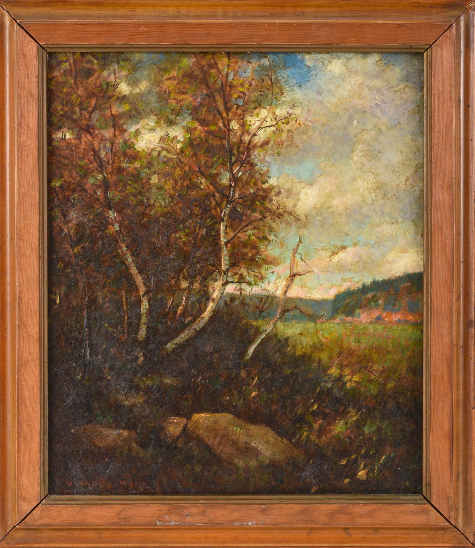 Vivian Milner Akers (1886 - 1966). Birches. (1 of 3)