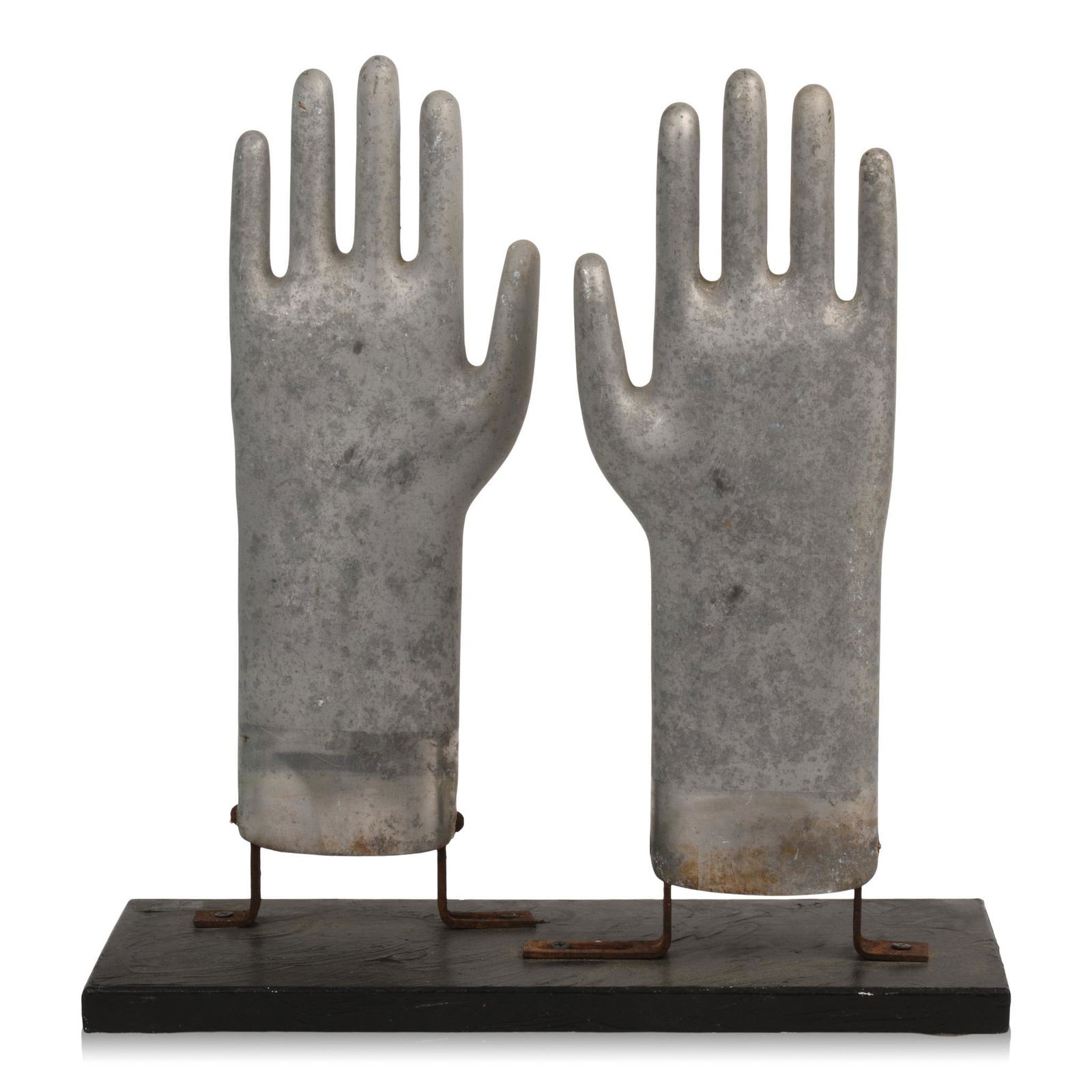Cast Metal Glove Molds. (1 of 5)