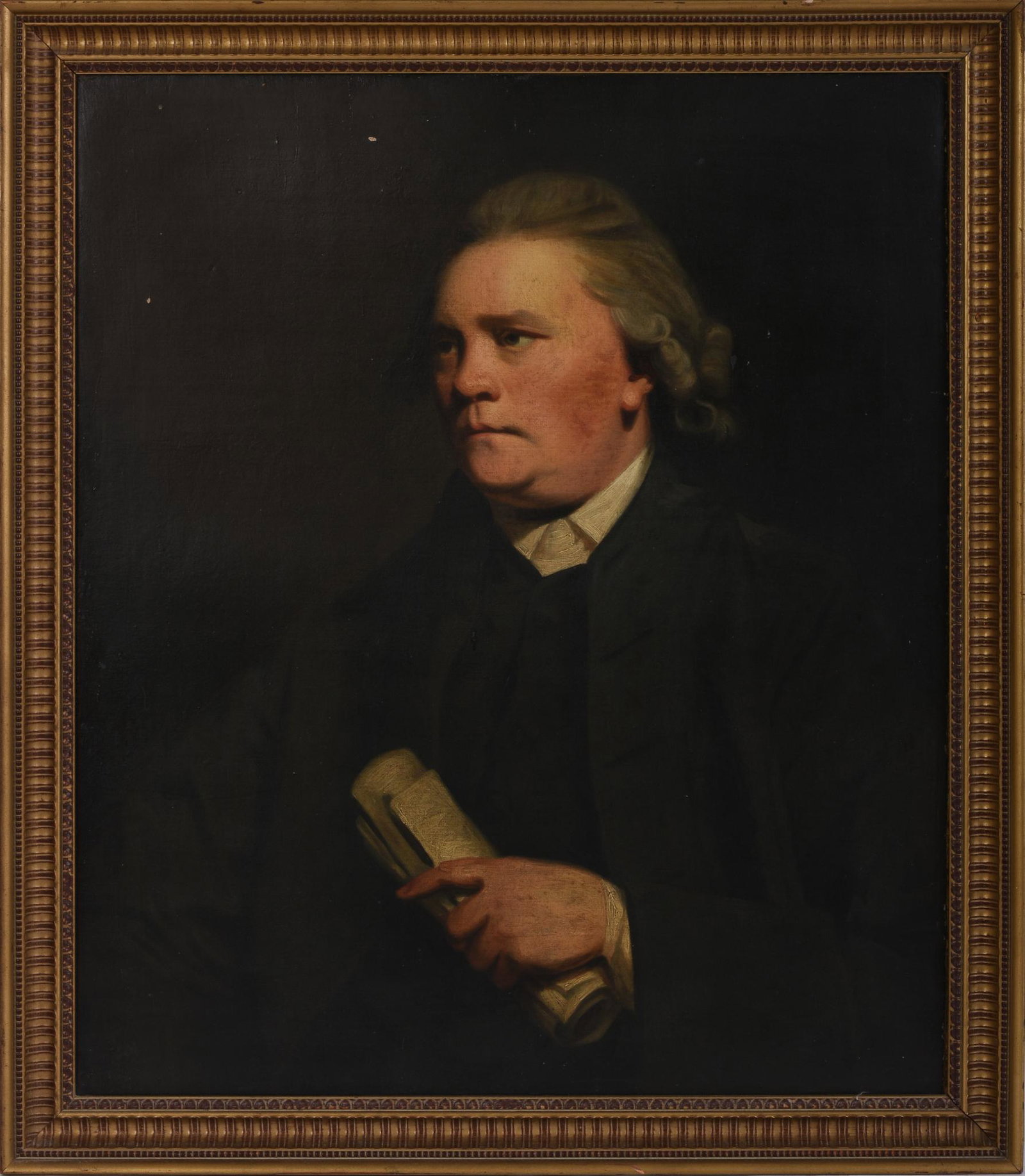 William Doughty (1757 - 1782). William Mason The Poet.: After the original by Sir Joshua Reynolds. Oil on canvas, 30 x 25 inches.