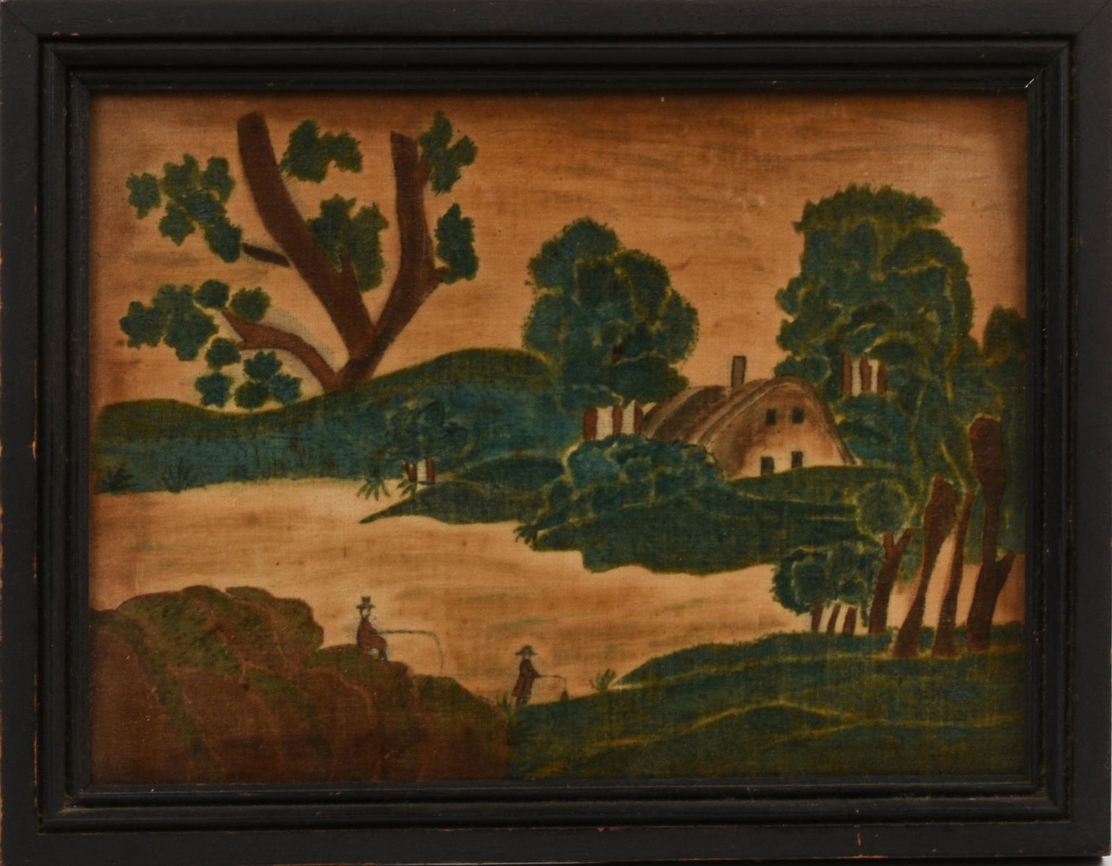 Unusual Landscape Theorem on Velvet. (1 of 2)