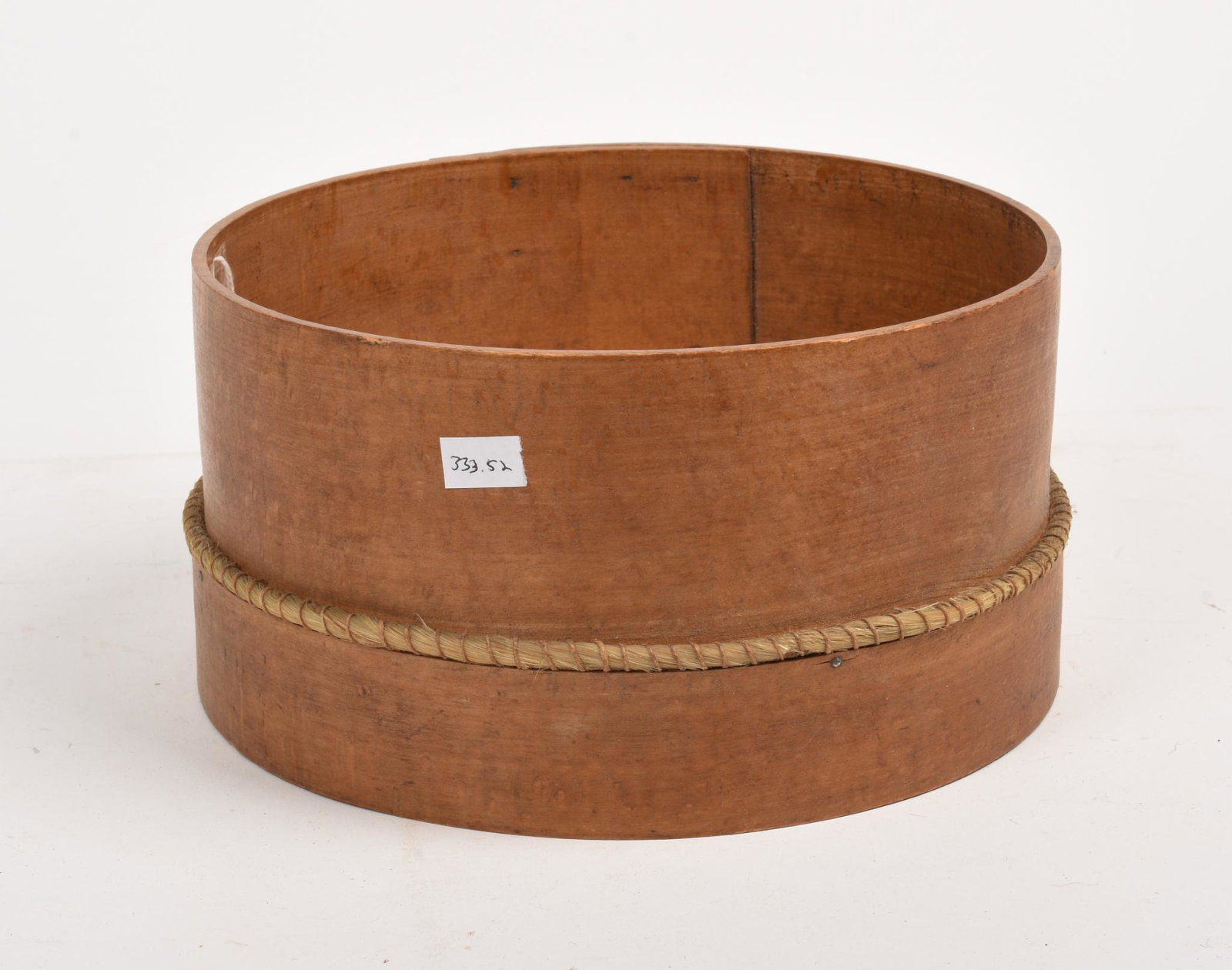 Birds Eye Maple Shaker Sieve With Horsehair.: Diameter 8.75 inches. Provenance: Willis Henry Auctions, Marshfield, Massachusetts; Doug Towle Shaker Collection.