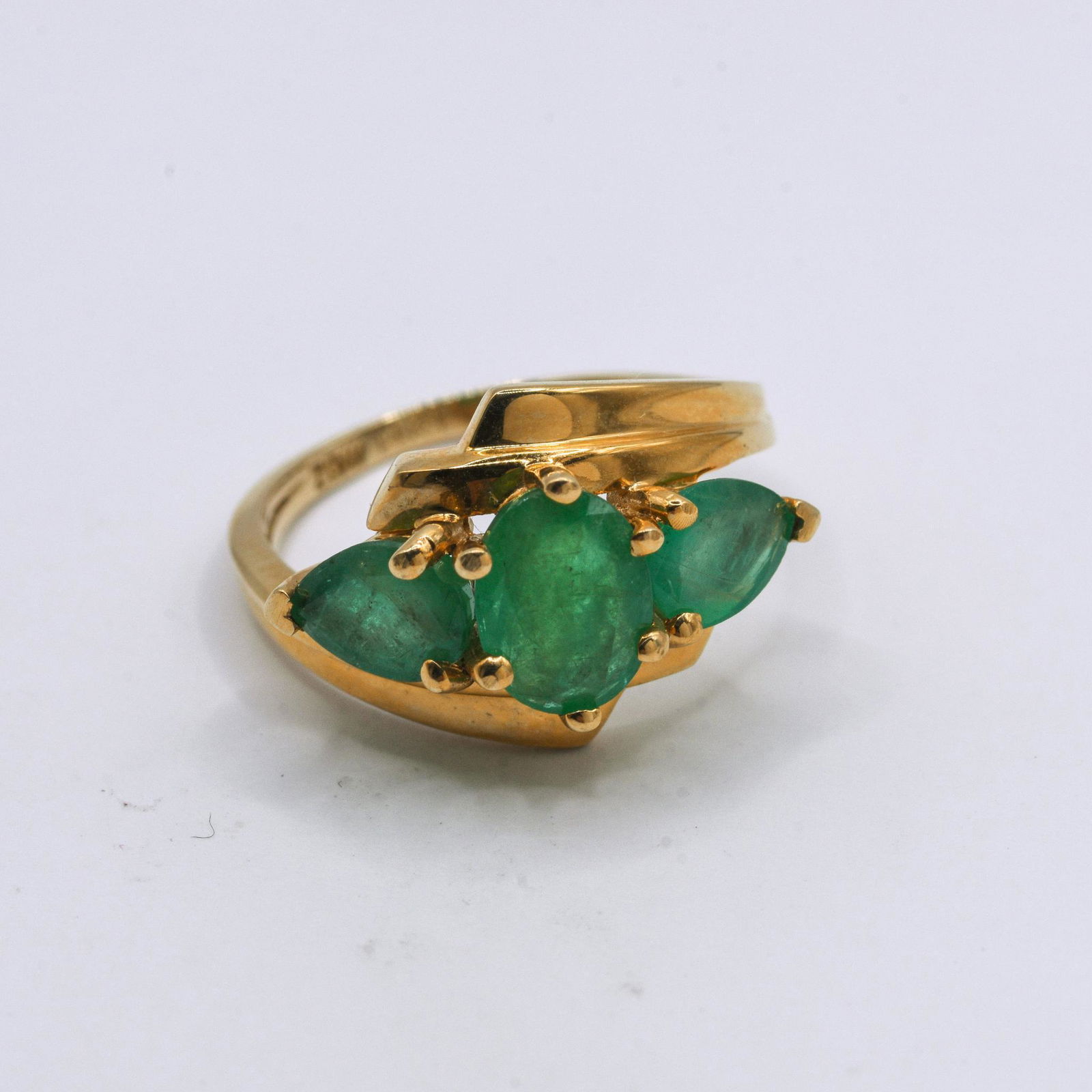 14K Yellow Gold Emerald Ring (1 of 1)