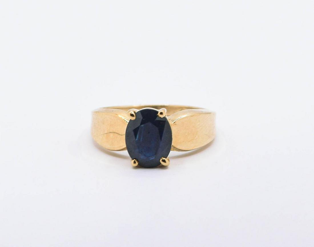 14K Sapphire Ring (1 of 1)