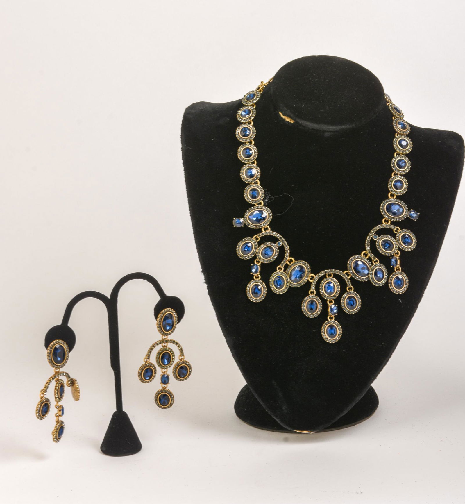 Oscar De La Renta Necklace & Earrings (1 of 2)