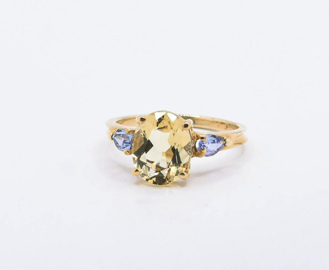 14K Scapolite & Tanzanite Ring (1 of 1)