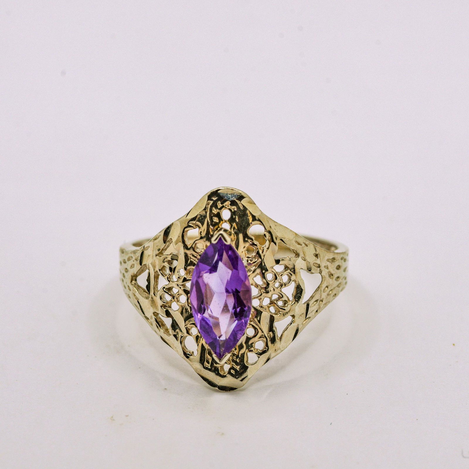 14K Amethyst Ring (1 of 1)