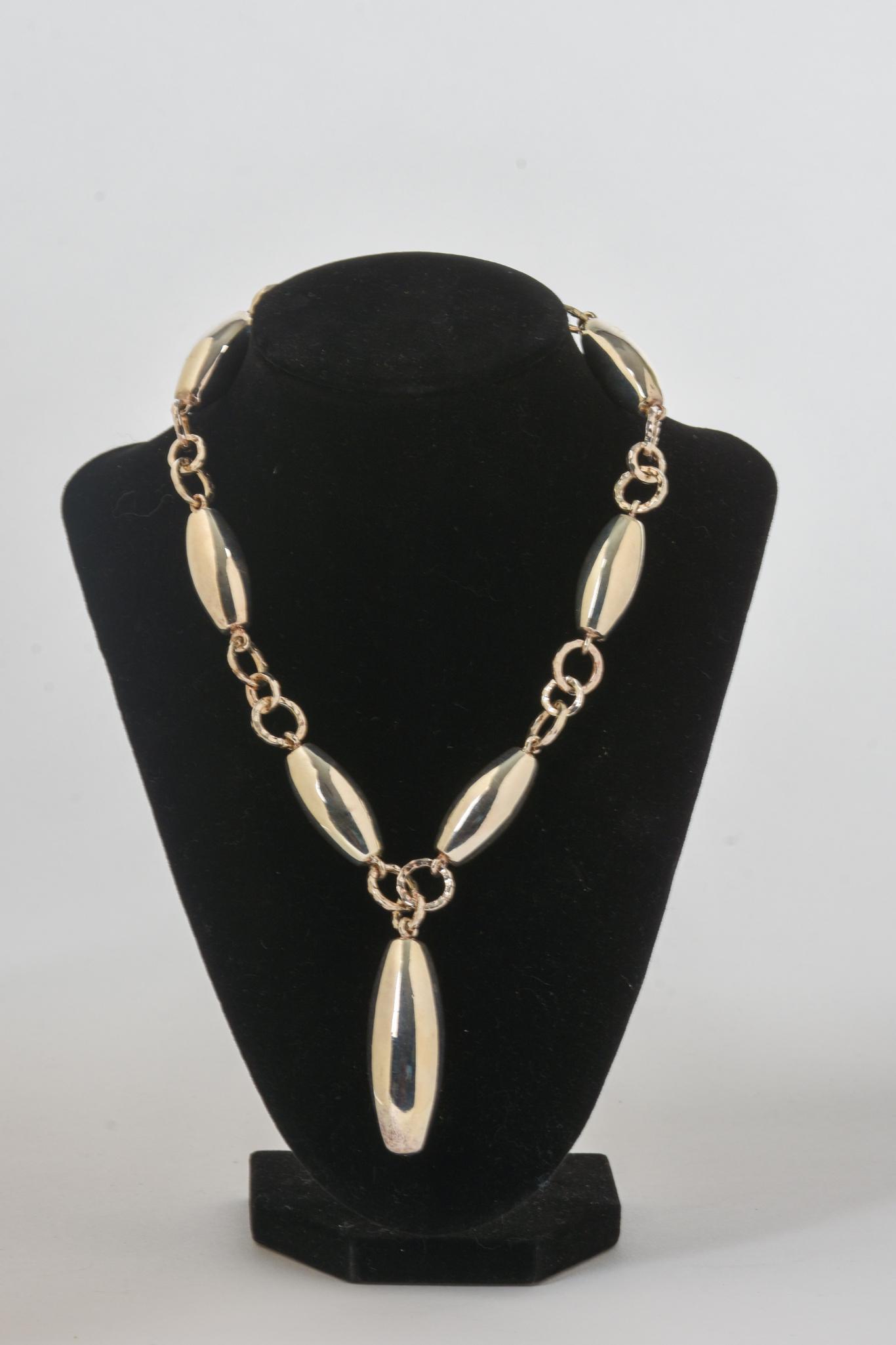 Sterling Silver Bead Necklace (1 of 1)