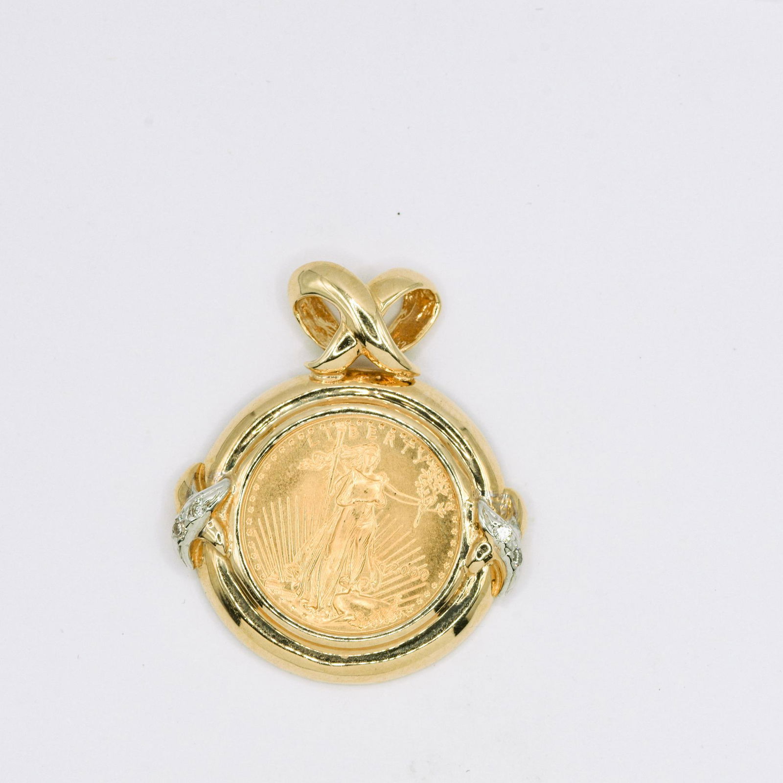 2000 American Eagle $5 Coin Pendant (1 of 2)